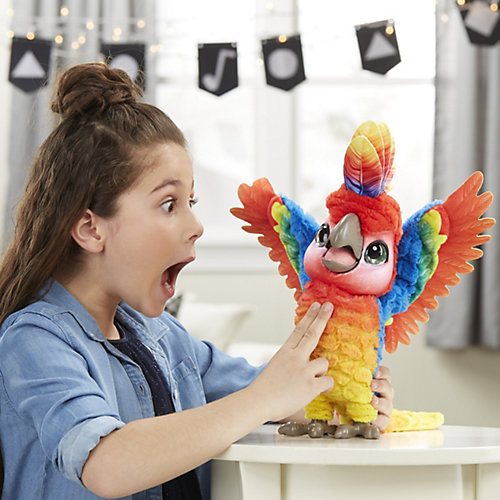 Интерактивная игрушка FurReal Friends "Rock a to the show bird" Попугай поющий Кеша от Hasbro