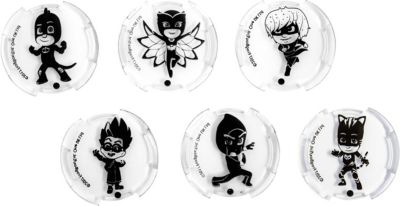 PJ Masks Projektions-Taschenlampe mit 6 austuaschbaren Linsen zum Projizieren - geblistert 5,2x1,4x9 cm 2