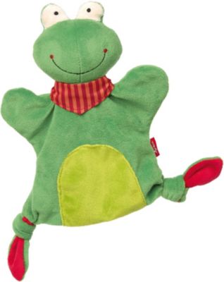Handpuppe-Schnuffeltuch, Frosch (41986)