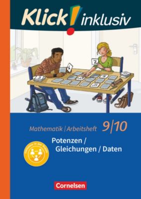 Buch - Klick! inklusiv: 9./10. Schuljahr: Potenzen / Gleichungen / Daten