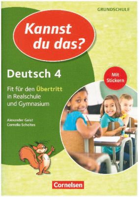 Buch - Kannst du das?: Deutsch 4. Jahrgangsstufe