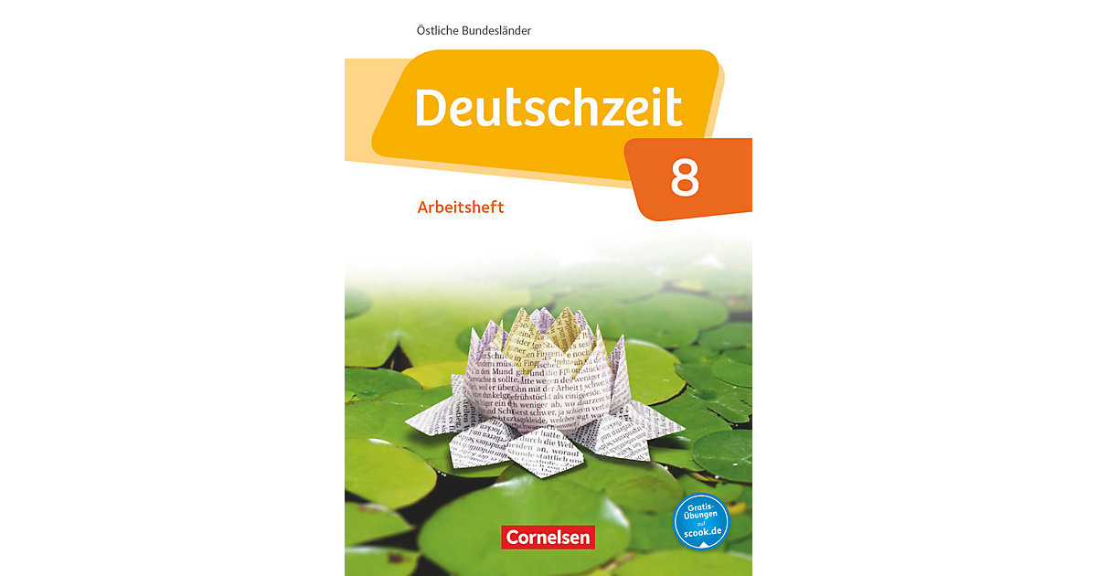 Buch - Deutschzeit, Östliche Bundesländer und Berlin: 8. Schuljahr, Arbeitsheft mit Lösungen