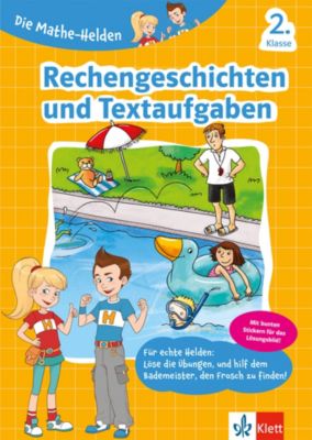 Buch - Die Mathe-Helden: Rechengeschichten und Textaufgaben 2. Klasse