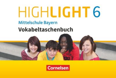 Buch - Highlight: Mittelschule Bayern: 6. Jahrgangsstufe, Vokabeltaschenbuch