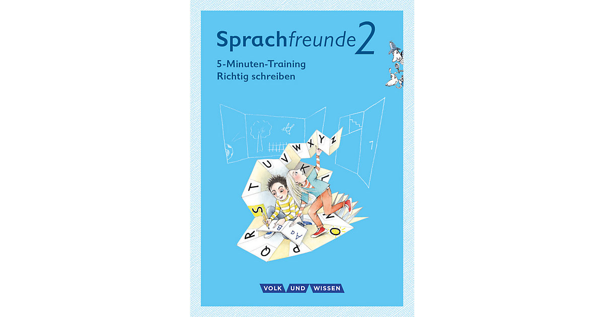 Buch - Sprachfreunde, Ausgabe Nord/Süd (2010) und Neubearbeitungen 2015: 2. Schuljahr, 5-Minuten-Training ´Richtig schreiben´