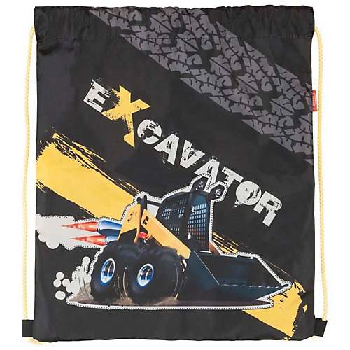 Мешок для обуви Target Collection "Экскаватор 2" - черный/серый от Target Collection
