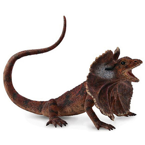 Коллекционная фигурка Collecta Плащеносная ящерица, L от Collecta
