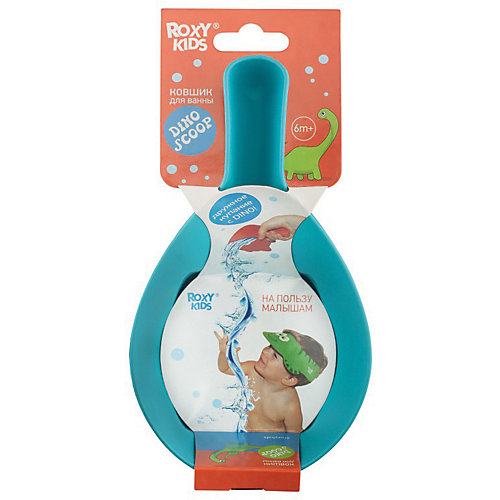 Ковшик для мытья головы Roxy-kids "Dino Scoop" мятный от Roxy-Kids
