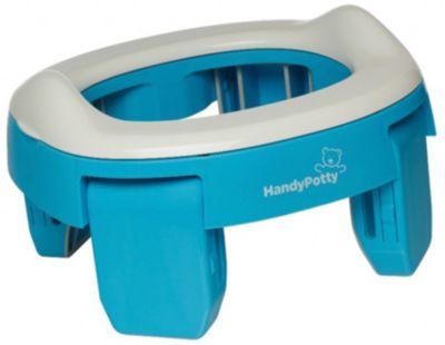 Дорожный горшок Roxy-kids HandyPotty, голубой