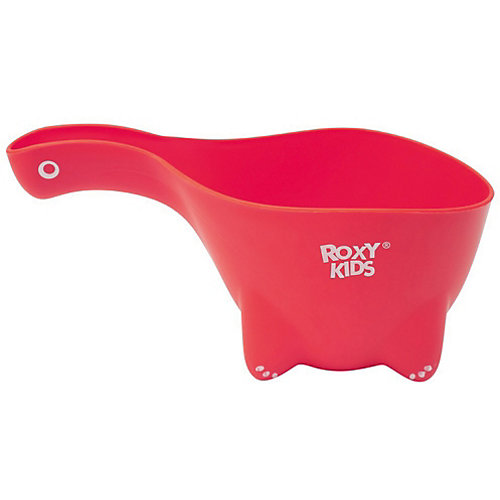 Ковшик для мытья головы Roxy-kids "Dino Scoop" коралловый. от Roxy-Kids