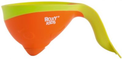 Ковш для ванны с лейкой Roxy-kids "Flipper" оранжевый.