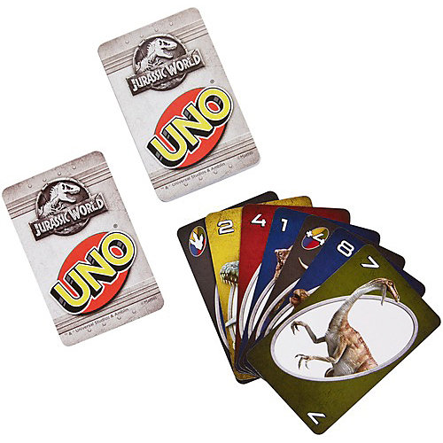 Настольная игра Mattel Games Uno "Уно Парк Юрского периода" от Mattel