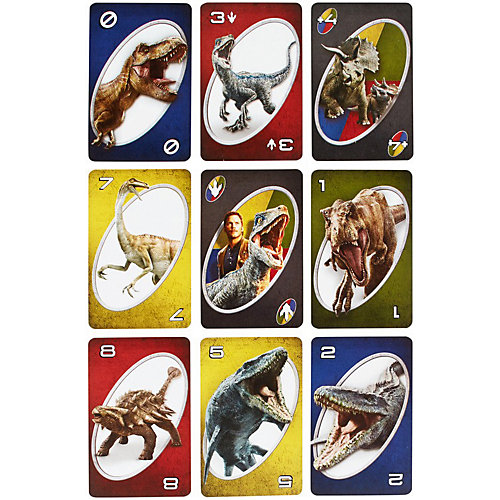 Настольная игра Mattel Games Uno "Уно Парк Юрского периода" от Mattel