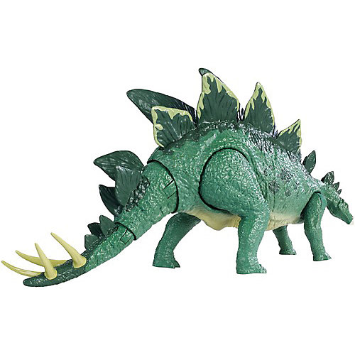 Фигурка динозавра Jurassic World "Боевой удар", Стегозавр от Mattel