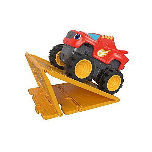 Моторизированная машинка Вспыш и чудо-машинки "Чудо-машинки", Blaze от Mattel