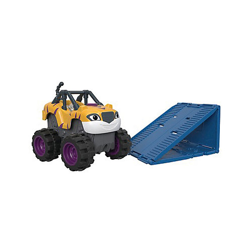 Моторизированная машинка Вспыш и чудо-машинки "Чудо-машинки", Stripes от Mattel