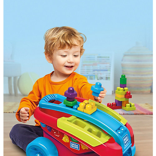 Конструктор MEGA BLOKS Тележка-сортер для сбора деталей от Mattel