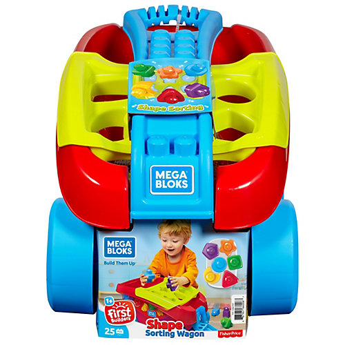 Конструктор MEGA BLOKS Тележка-сортер для сбора деталей от Mattel