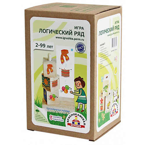 Логическая игра Краснокамская игрушка "Логический ряд"