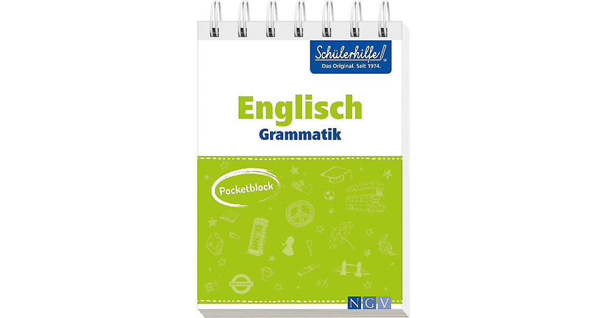 Buch - Schülerhilfe: Pocketblock Englisch Grammatik