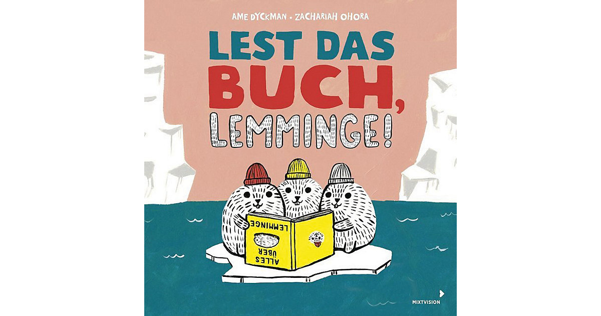 Buch - Lest das Buch, Lemminge!
