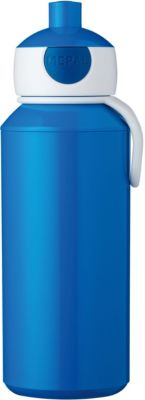 Trinkflasche pop-up campus blau, 400 ml