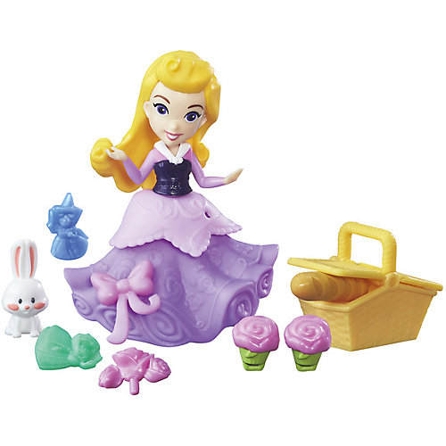 Игровой набор с мини-куклой Disney Princess "Маленькое королевство" Аврора от Hasbro
