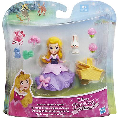 Игровой набор с мини-куклой Disney Princess "Маленькое королевство" Аврора от Hasbro