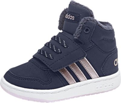 Adidas Sneaker high Hoops Mid 2.0 I für Jungen in blau | P&P Adidas Sneaker high Hoops Mid 2.0 I für Jungen in blau | P&P