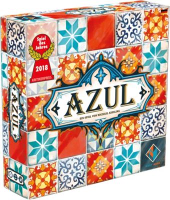 Image of PEGASUS SPIELE Pegasus Spiele Azul Neuauflage Spiel des Jahres 2018 Brettspiel, Mehrfarbig