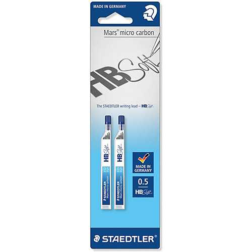 Набор грифелей для механических карандашей Staedtler «HB soft», 2 упаковки по 12 шт от Staedtler