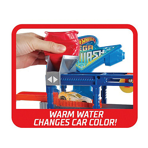 Автотрек Hot Wheels "Сити" МегаАвтомойка от Mattel