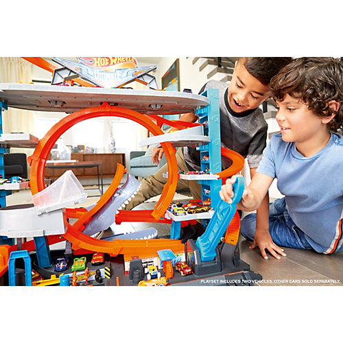 Автотрек Hot Wheels "Сити" Невообразимый гараж от Mattel