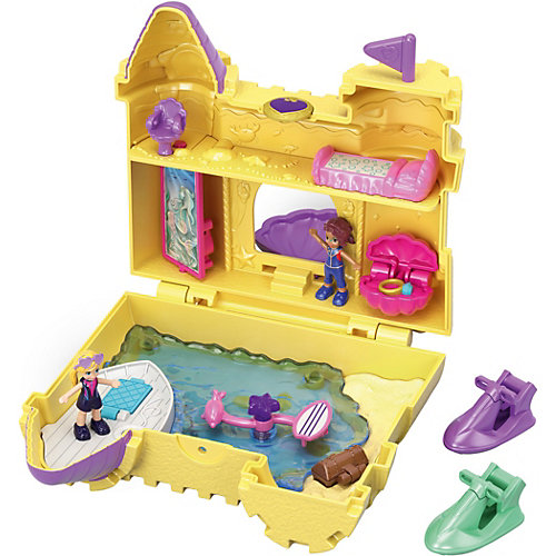 Игровой набор Polly Pocket, Песочный замок от Mattel