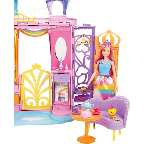 Домик для куклы Barbie Переносной радужный дворец от Mattel