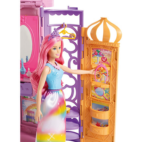 Домик для куклы Barbie Переносной радужный дворец от Mattel
