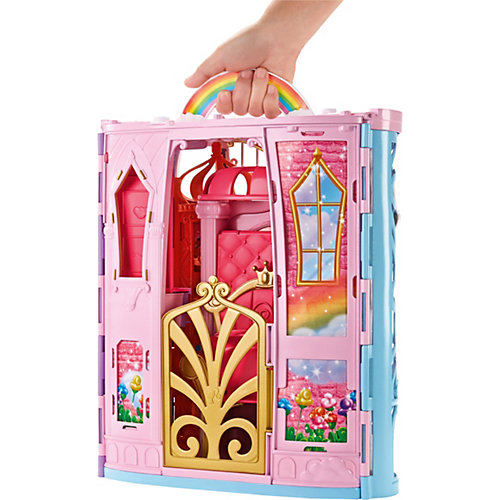 Домик для куклы Barbie Переносной радужный дворец от Mattel