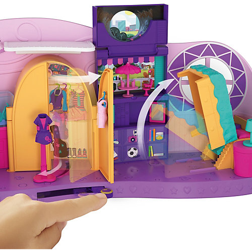 Игровой набор Polly Pocket Go Tiny! Комната Полли от Mattel