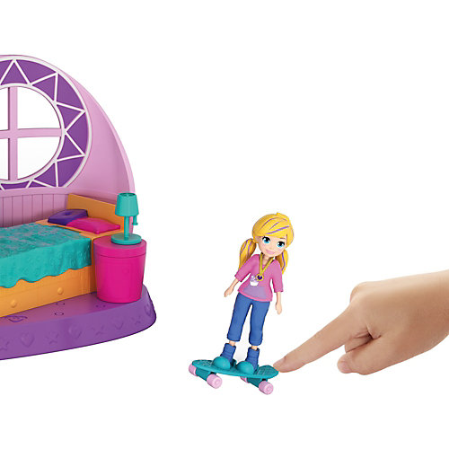 Игровой набор Polly Pocket Go Tiny! Комната Полли от Mattel