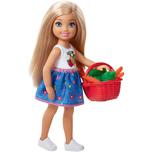 Игровой набор с куклой Barbie Овощной сад Челси от Mattel