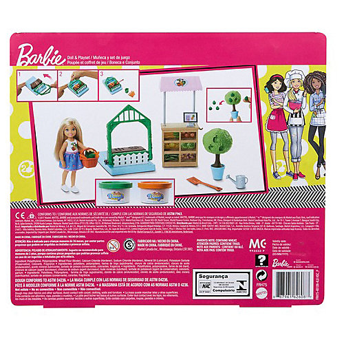 Игровой набор с куклой Barbie Овощной сад Челси от Mattel