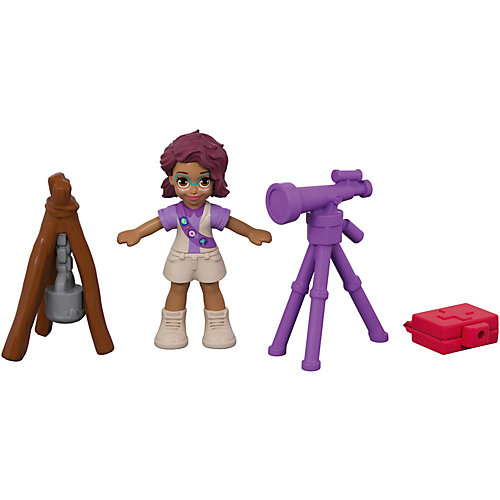 Игровой набор Polly Pocket Smart Stick, фиолетовый цветок от Mattel