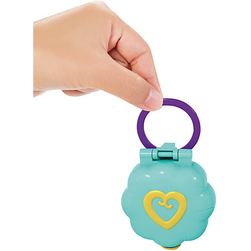 Игровой набор Polly Pocket Smart Stick, зелёный цветок от Mattel