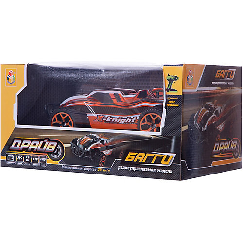 Радиоуправляемая машинка 1toy "Драйв" Багги, оранжевая от 1Toy
