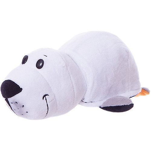 Мягкая игрушка-вывернушка 1toy Пингвин - Морской котик, 20 см от 1Toy