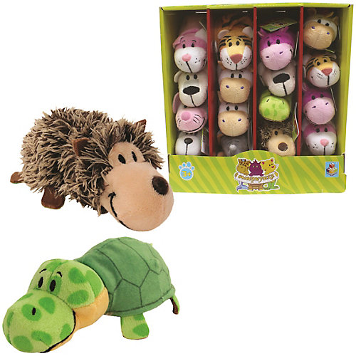 Мягкая игрушка-вывернушка 1toy Ёжик - Черепаха, 12 см от 1Toy