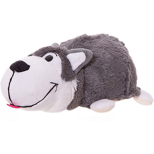 Мягкая игрушка-вывернушка 1toy Хаски - Полярный медведь, 20 см от 1Toy
