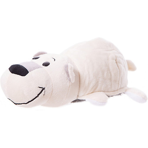 Мягкая игрушка-вывернушка 1toy Хаски - Полярный медведь, 20 см от 1Toy