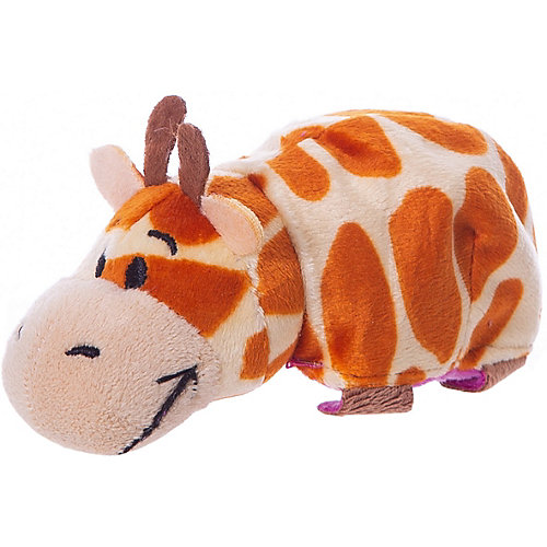 Мягкая игрушка-вывернушка 1toy Жираф - Бегемот, 12 см от 1Toy