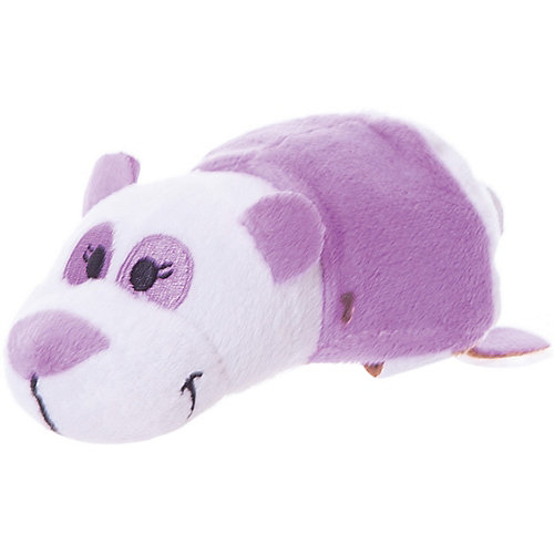 Мягкая игрушка-вывернушка 1toy Коричневая собака - Фиолетовая панда, 12 см от 1Toy